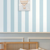 Papel Listra Larga Azul Quartz